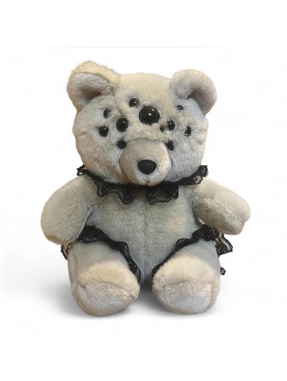 Teddy Bear Handmade Goth Plushie